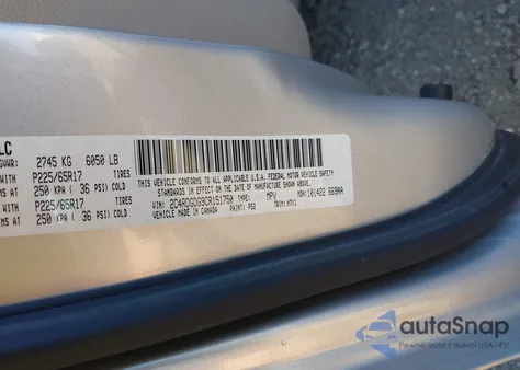 2012 Dodge Grand Caravan Crew from USA, damaged, VIN 2C4RDGDG9CR151750